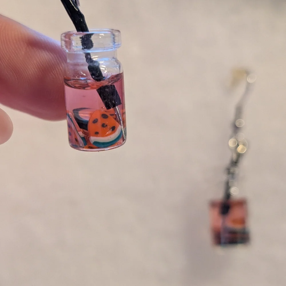 Watermelon Jar Earrings - Picture 5 of 5